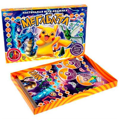 Игра Умка Мегабаттл.Ходилка 4650250546016 /20/ - фото 69910910