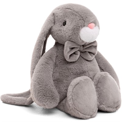 Зайчик Зак серый 28см сидя ЗЗ/28/78-1 - фото 69911024