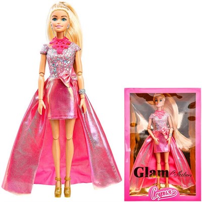 Кукла Карапуз 66001-PC3-BB София 29 см руки и ноги сгиб, акс - фото 69911202