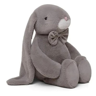 Зайчик Зак 38см сидя серый ЗЗ/38/78-1 - фото 69911267