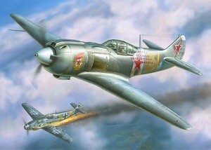 Сборная модель П4801 ПН Самолет Ла-5ФН - фото 69911603