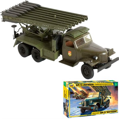 Сборная модель 3521 БМ-13 "Катюша" - фото 69911612