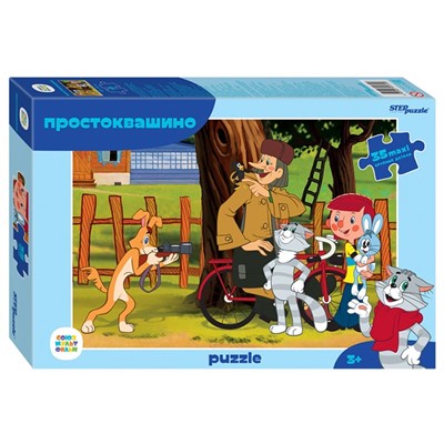 Пазл 35 Простоквашино new 1 91315 Степ /9/ - фото 69911679