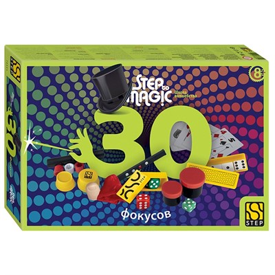 Набор фокусов 30 фокусов Step to Magic 76604 - фото 69911690