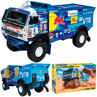 Сб. модель 43005 Автомобиль KAMAZ-43509 "KAMAZ-Master" - фото 69911781