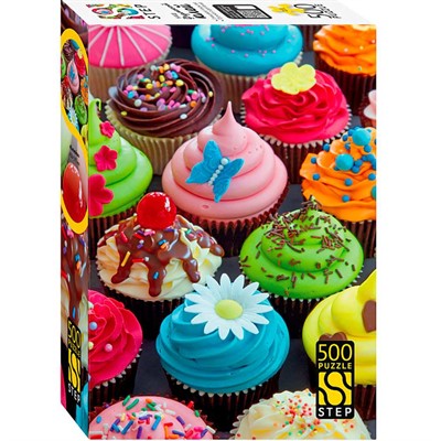 Пазл 500 Капкейки 99054 Степ /16/ - фото 69911919
