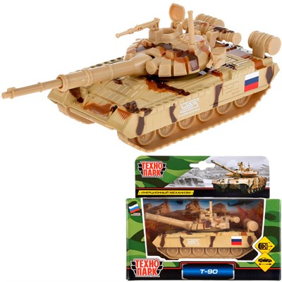 Модель SB-16-19-T90-S-WB.19 Танк Т-90 Технопарк  в коробке - фото 69912379