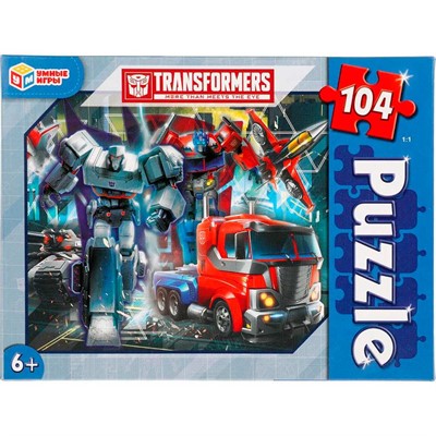 Пазл 104 Трансформеры 4680107920928 - фото 69913984
