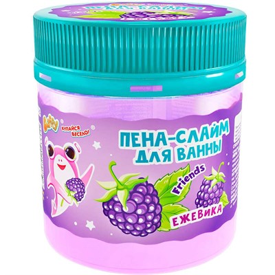 Пена слайм для ванны детская 150 мл, ЕЖЕВИКА (Друзья Баффи) D8003-D ТМ "Baffy" - фото 69913989