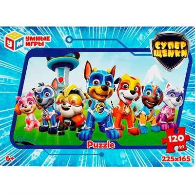 Пазл 120 Суперщенки 4650250536987 - фото 69915060