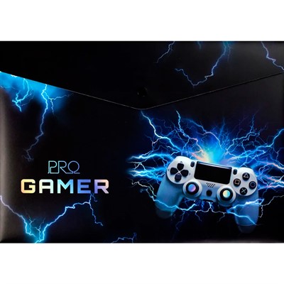 Папка для тетрадей на кнопке 1 отделение Джойстик 64124 - фото 69915890