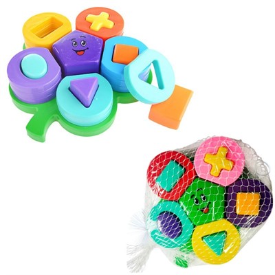 Логическая игрушка Ромашка-развивашка в сетке /Новокузнецк/. - фото 69916000