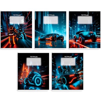 Тетрадь 24 л. линия Ночные гонки 70914 - фото 69916234