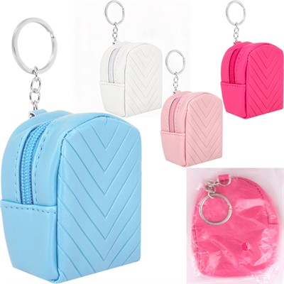 Брелок сумочка-кошелек 7*8.5*4.5 см FG250920588C цв в ассорт. - фото 69916747