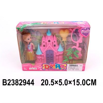 Замок 2023-213 с куклой в кор. - фото 69917219
