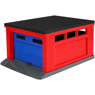 Гараж для машинок (красный,синий,чёрный,серый) ГИМ-0976 - фото 69917308