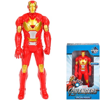 Игрушка на батарейках Фигурка Железный человек, свет B2376653-R - фото 69917458