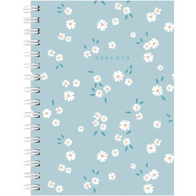 Записная книжка 80 л. А6 Цветочные мотивы - 1 80-9510 - фото 69917774