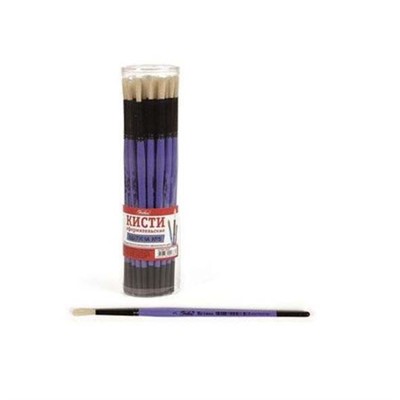 Кисть Щетина №5 05020 Hatber - фото 69918663