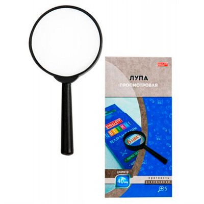 Лупа просмотровая d=40мм, кратность увеличения 5 ЛУ-4122 - фото 69918849