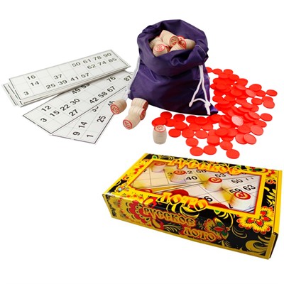 Деревянное Лото Русское 01729 - фото 69918942