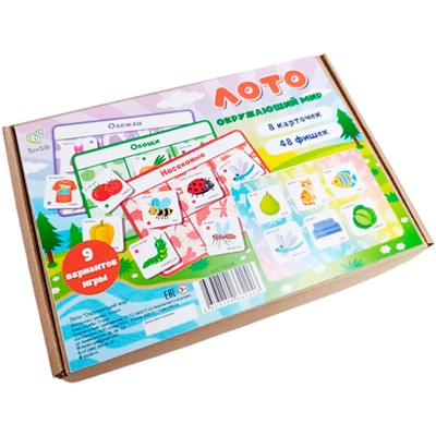 Деревянное Лото Окружающий мир 03057 - фото 69919999