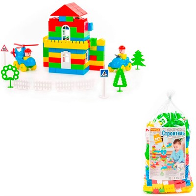 Конструктор Строитель 287 эл. 52551 П-Е /4/ - фото 69920058