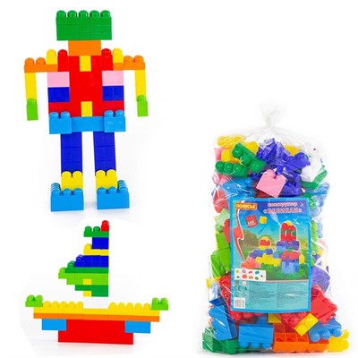 Конструктор Великан 162 дет. мешок П-Е/2/ - фото 69920278