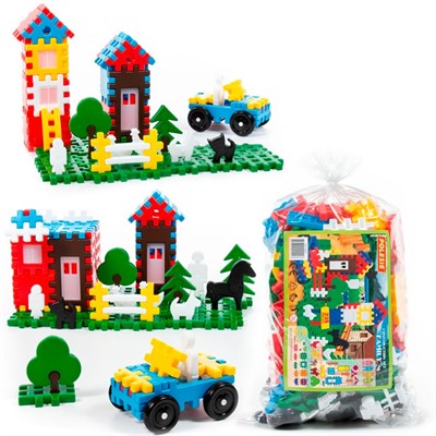 Конструктор Семья 235эл. в мешке П-Е/5/ - фото 69920307