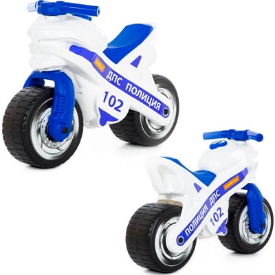 Каталка мотоцикл МХ Полиция 80622 П-Е /1/ - фото 69920386