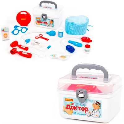 Набор Доктор №16 15 эл. в чемодане 92441 П-Е /6/ - фото 69920545