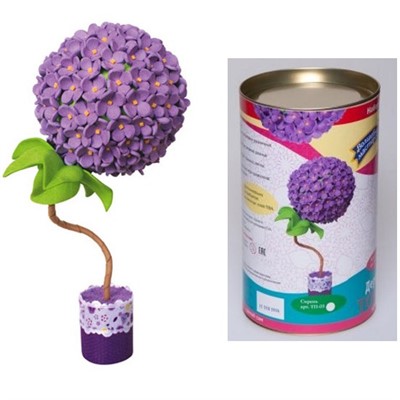 Набор для творчества Топиарий Сирень 4627074513166 - фото 69920809