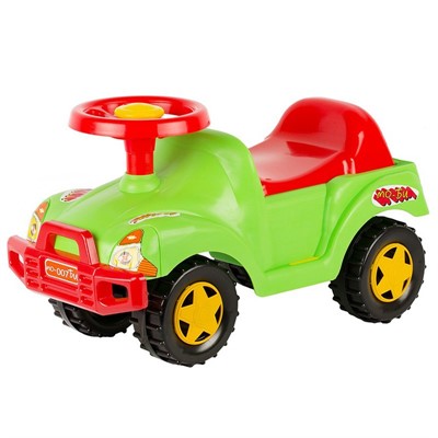 Автомобиль Каталка зеленый У431/1 - фото 69920816