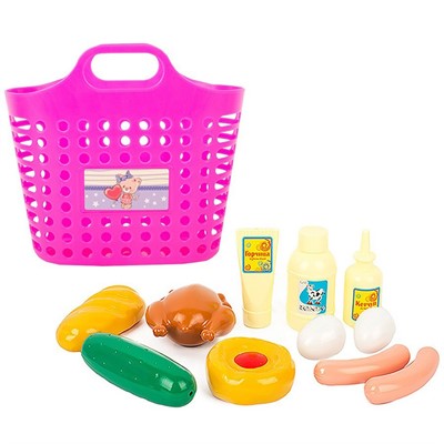 Игровой набор "Продуктовая корзина" 12 пр. У893 /18/ - фото 69920835