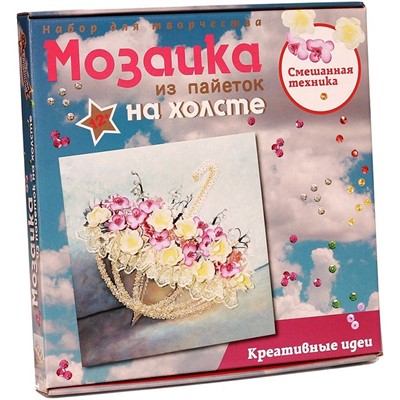 Набор для творчества Мозаика из пайеток Романтика дождя MX-13 - фото 69920881