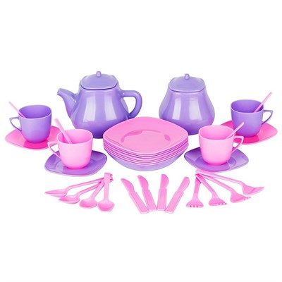 Набор посуды Мальвина в сетке У536 /16/ - фото 69920888