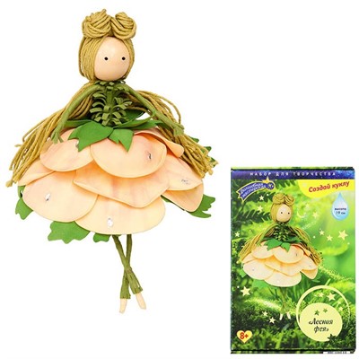 Набор для творчества Создай куклу Лесная фея ФК-01 - фото 69920902