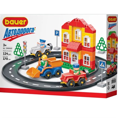 Конструктор Bauer RDM00037 "Автодорога". Садовое кольцо - фото 69920987