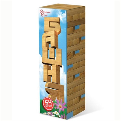 Игра Джанга Башня с заданиями для детей 7746 - фото 69921262