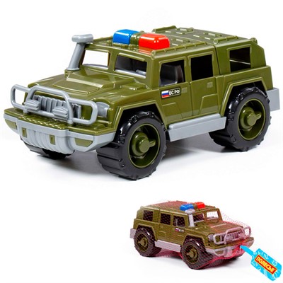 Автомобиль Джип Защитник военный  патрульный 63663 /П-Е/ /6/ - фото 69921340