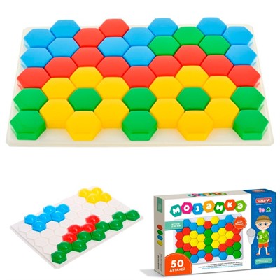 Мозаика d 40мм 50 дет 01015 Стеллар /15/ - фото 69921370