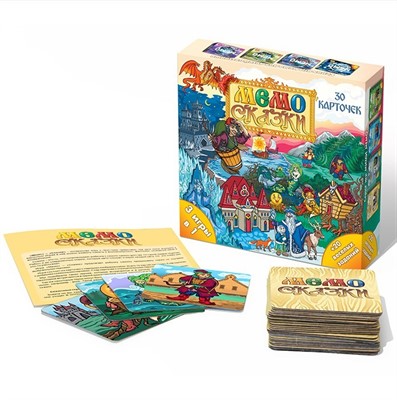 Настольная игра Мемо Сказки 8063 - фото 69921376