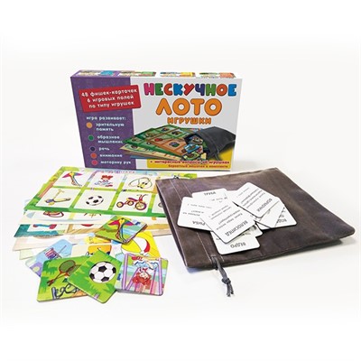 Нескучное лото Игрушки 8117/39/ - фото 69921414