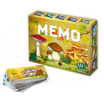 Игра Мемо Грибы 8615 /48/ - фото 69921472