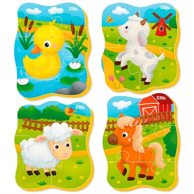 Пазл мягкий Ферма ET02-025 - фото 69921479