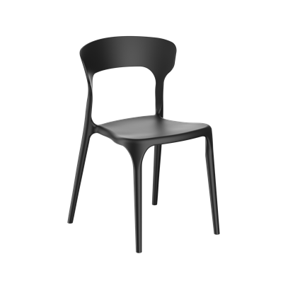 Стул ENOVA LITE (черный) PP0014B (от 12 шт) - фото 69922530