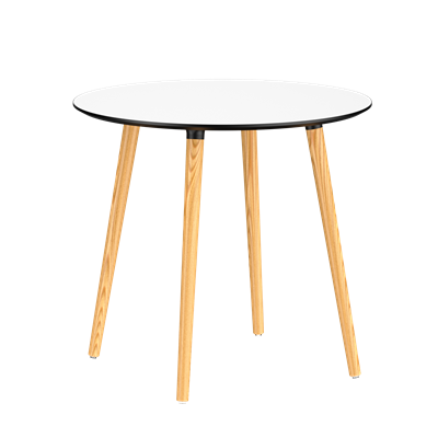 Стол TEYA белый (деревянные ножки) (от 12 шт) - фото 69922620