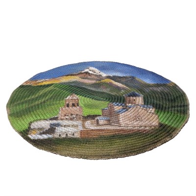 Плетеный авторский ковер - фото 69922834