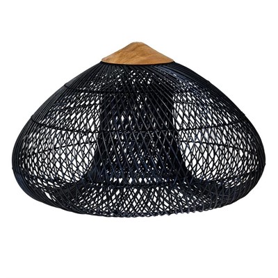 Плетеный абажур 60*38 см - фото 69922978