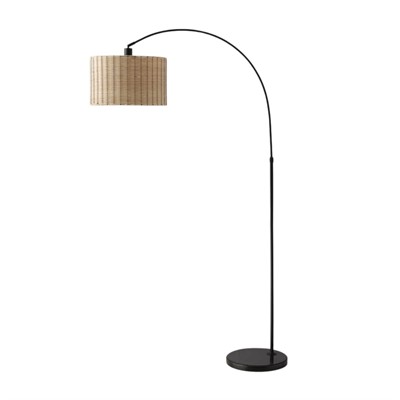 Напольный светильник ротанг (торшер) - фото 69923013